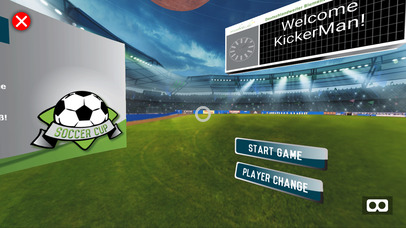 Kick-It-VR! A 3D Football VR Game screenshot 2