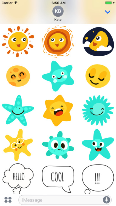 Weather Emojis screenshot 2