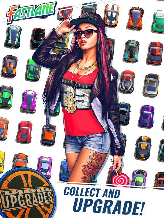 Screenshots of Fastlane: Road to Revenge for iPad