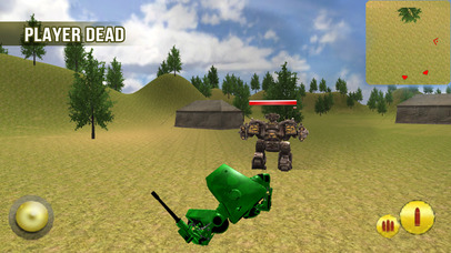 Futuristic Helicopter Robot Machine War screenshot 2