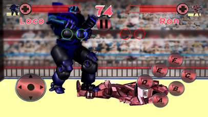 Boxing Robots Rage: Street Walking Fighter screenshot 2