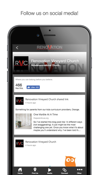 RenoVation Vineyard Church screenshot 2