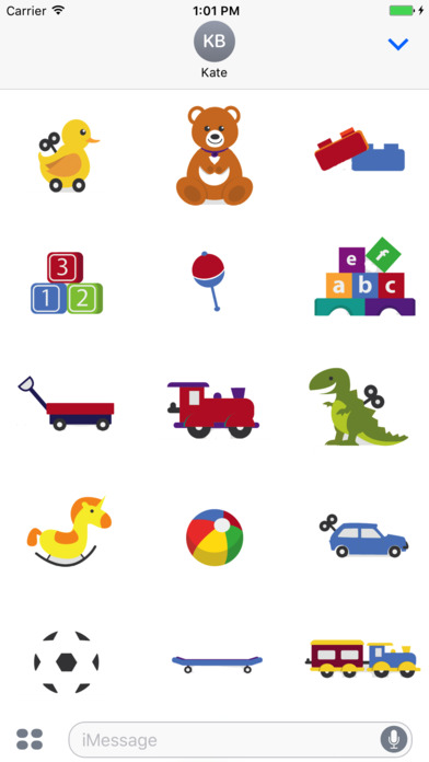 Toys - Stickers & emojis screenshot 2