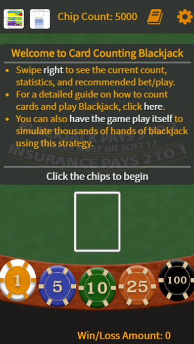 Card Counting Blackjack screenshot 2
