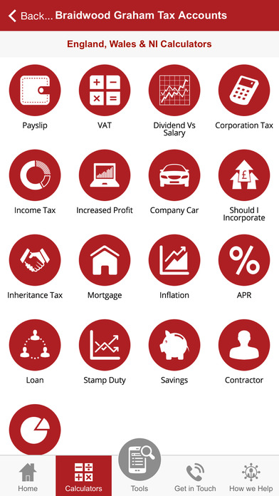 Braidwood Graham Tax Accounts screenshot 2