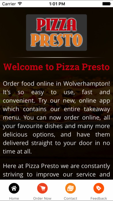 Pizza Presto screenshot 2