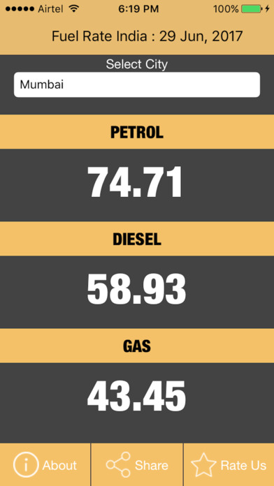 Fuel Rate India screenshot 2