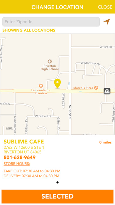 Sublime Cafe (Riverton) screenshot 3