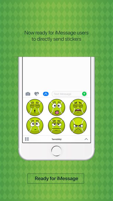 TennisMoji - tennis emoji & stickers screenshot 3