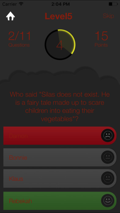 Trivia for Vampire Diaries - Fan Quiz screenshot 3