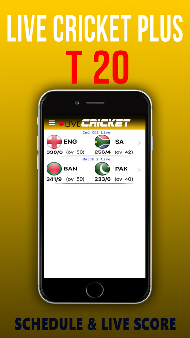 Live Cricket Plus T20 screenshot 4