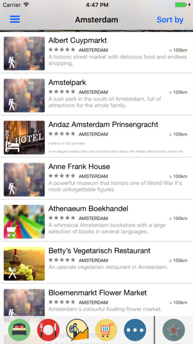 Amsterdam City Guides, Offline Maps and Navigation screenshot 2