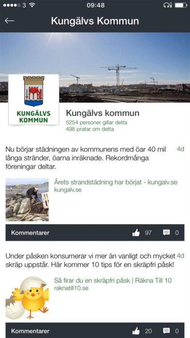 Ung i Kungälv screenshot 3