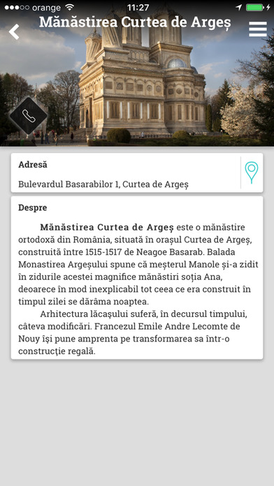 Curtea de Arges CityApp screenshot 3
