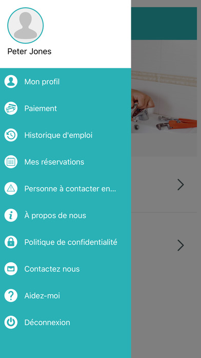 Mondepannage-client screenshot 2