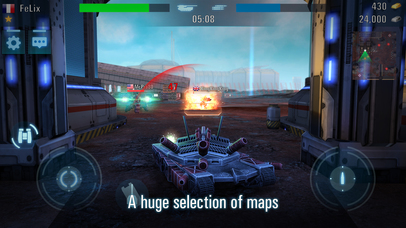 Tanks vs Robots: Mech Games screenshot 3
