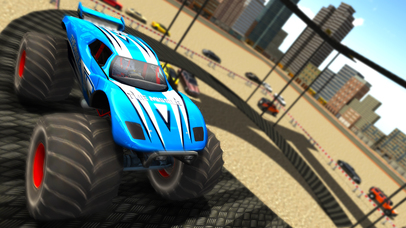City Climb Monster Truck Hard Parking Simulator 3D screenshot 4