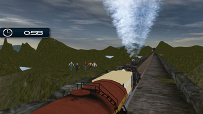 Realistic Train Bus Hill Driving Simulator screenshot 2