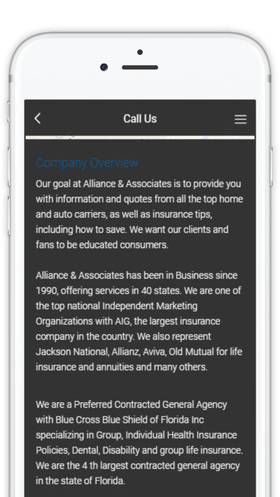 Alliance Referral App screenshot 2