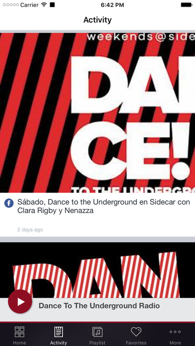 Dance To The Underground Radio screenshot 2