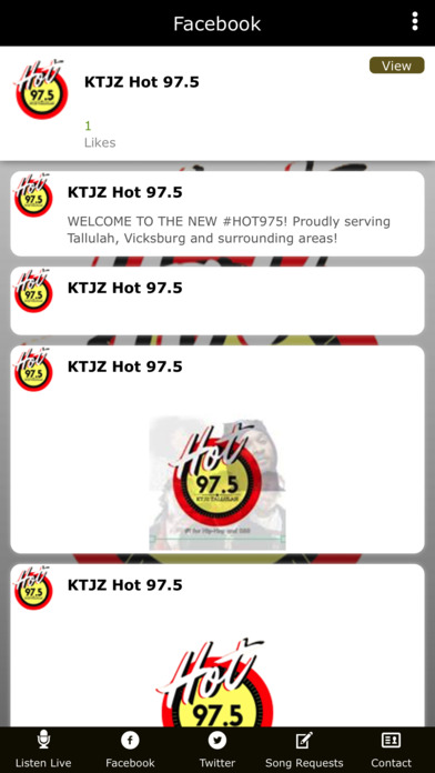 KTJZ Hot 97.5 screenshot 2
