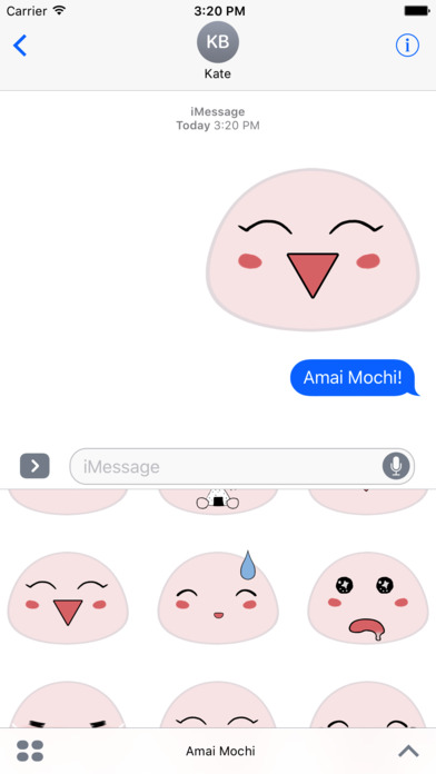 Amai Mochi Sticker Pack screenshot 2