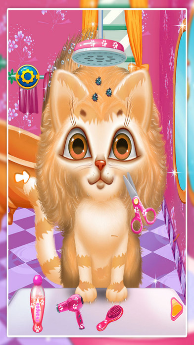 Cat Hair Salon & Care Game screenshot 4