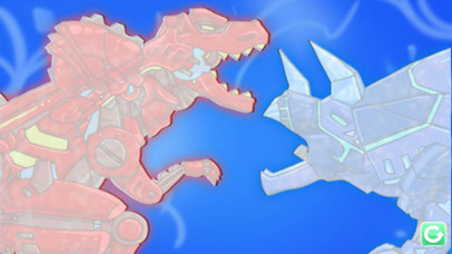 합체! 다이노 로봇 - 티라노+트리케라2 공룡게임 screenshot 4