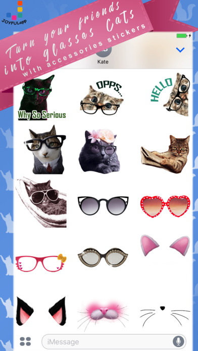 Glasses Cats with Attitude screenshot 2