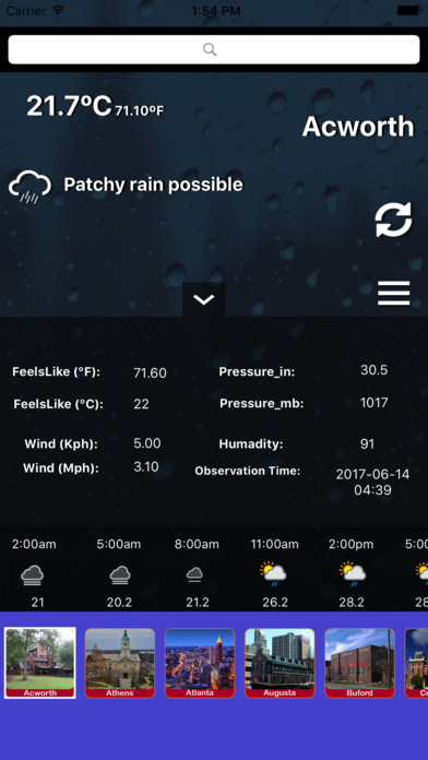 Georgia Weather Updates screenshot 2