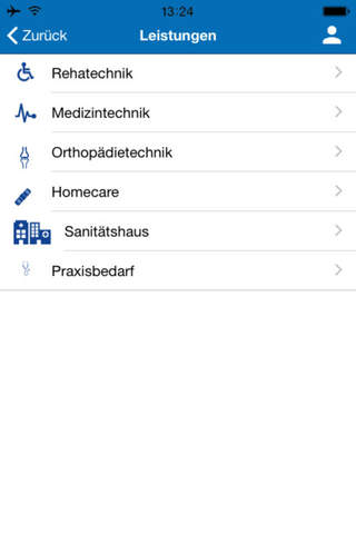 Sanitätshaus Bauch OHG screenshot 2