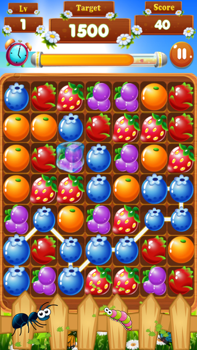 Sweet Pop Fruits Connect screenshot 2