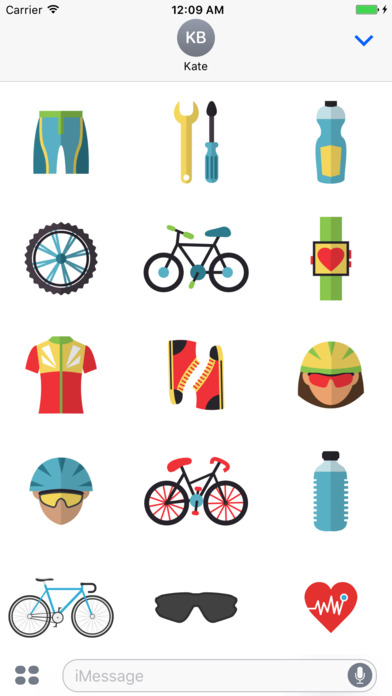 Bike and Mountain Bike Stickers screenshot 2