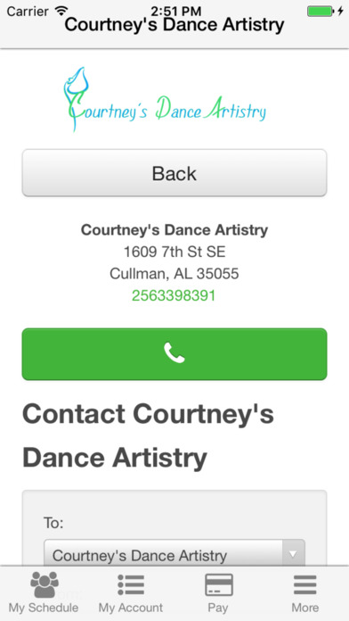 Courtney's Dance Artistry screenshot 3