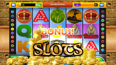 Slots - Egypt Multiline Reels screenshot 2