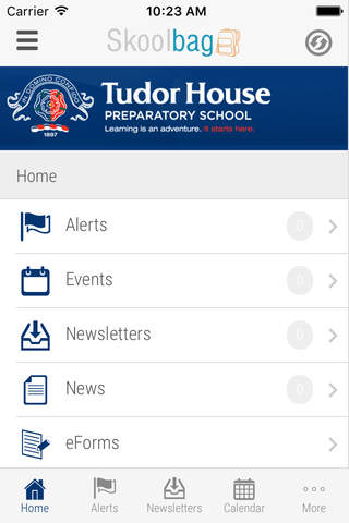 Tudor House School - Skoolbag screenshot 2