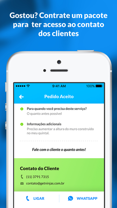 Captura de tela do iPhone 4