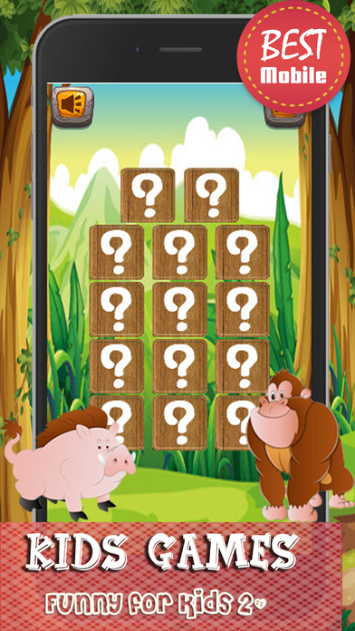 Zoo and Animals Matching - Memories Game for Kids screenshot 3