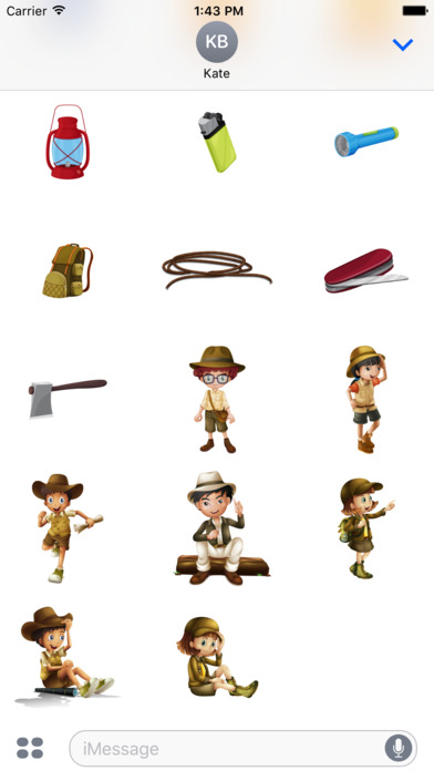 Scout and Adventure Stickers screenshot 2