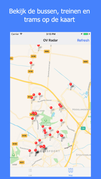 OV Radar screenshot 2