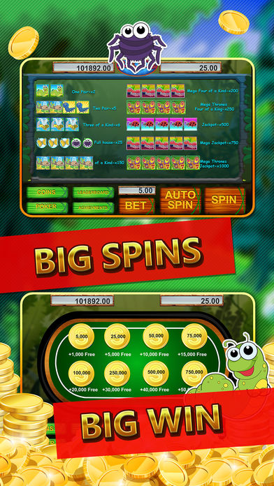 Insect Slot Machine Super Mega Casino Pro Edition screenshot 2