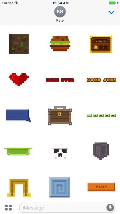 Animated Pixel Game Stickers screenshot 2
