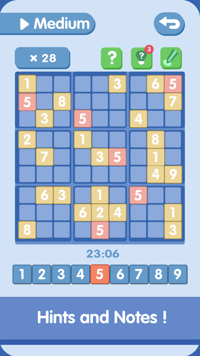 Sudoku Puzzle - Classic Brain Games screenshot 2