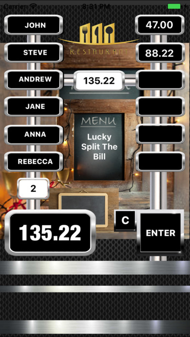 Lucky Split The Bill screenshot 3