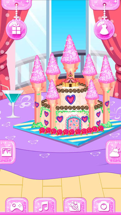 Delicious Cake - Princess Castle Cake screenshot 2