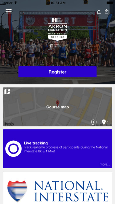 Akron Marathon Race Series screenshot 2