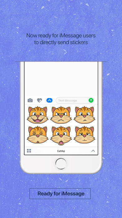 CatMoji - cat stickers & emoji for iMessage screenshot 3