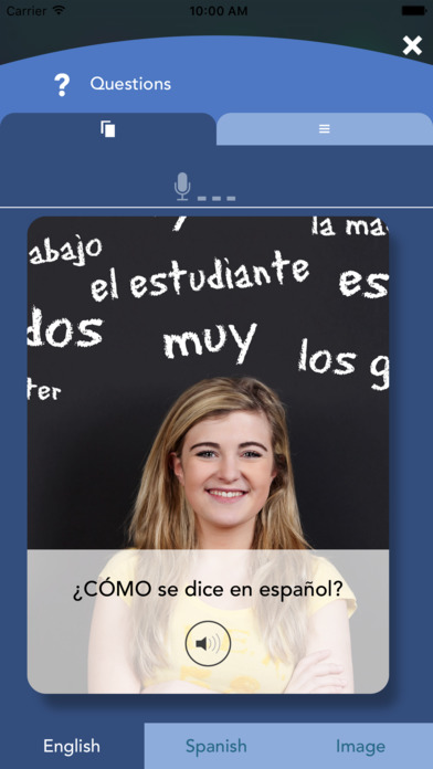 Spanish Vocabulary Flashcards Premium screenshot 3