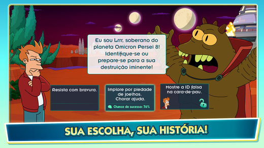 Futurama: Worlds of Tomorrow Screenshot
