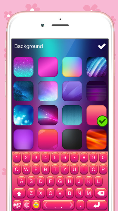 Cutest Girly Keyboard Themes screenshot 4
